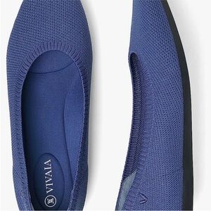 Women's Blue Flats